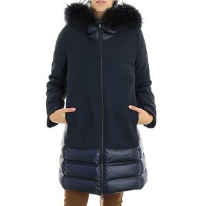 GIUBBOTTO WINTER HYBRID PARKA LADY FUR BLU